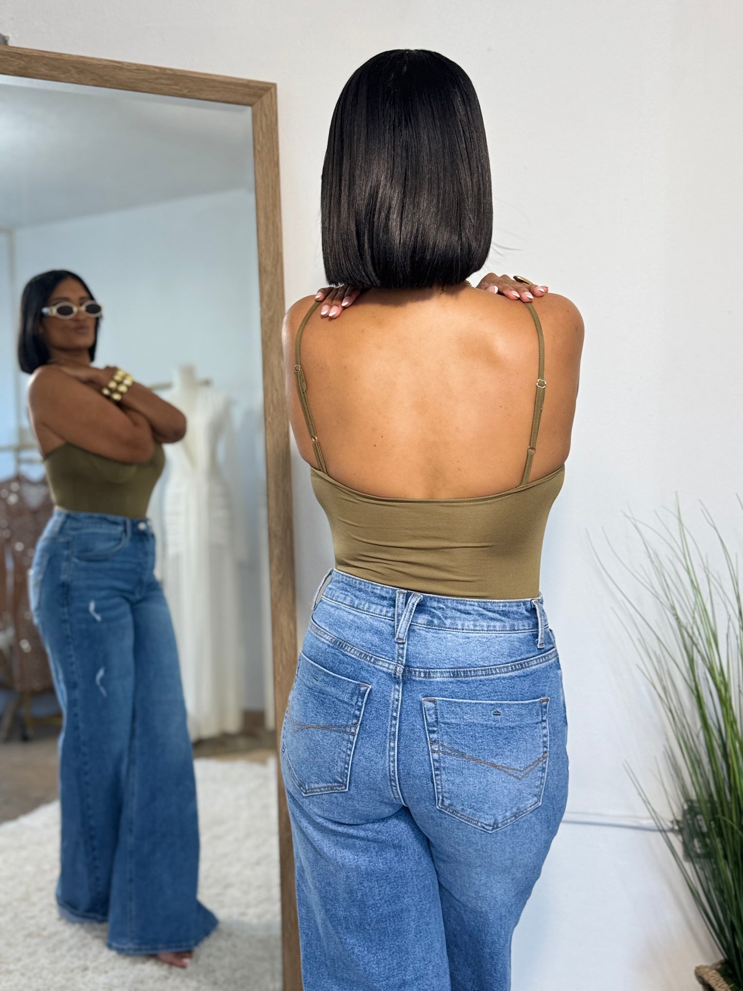 Coffee & Olive Bodysuit