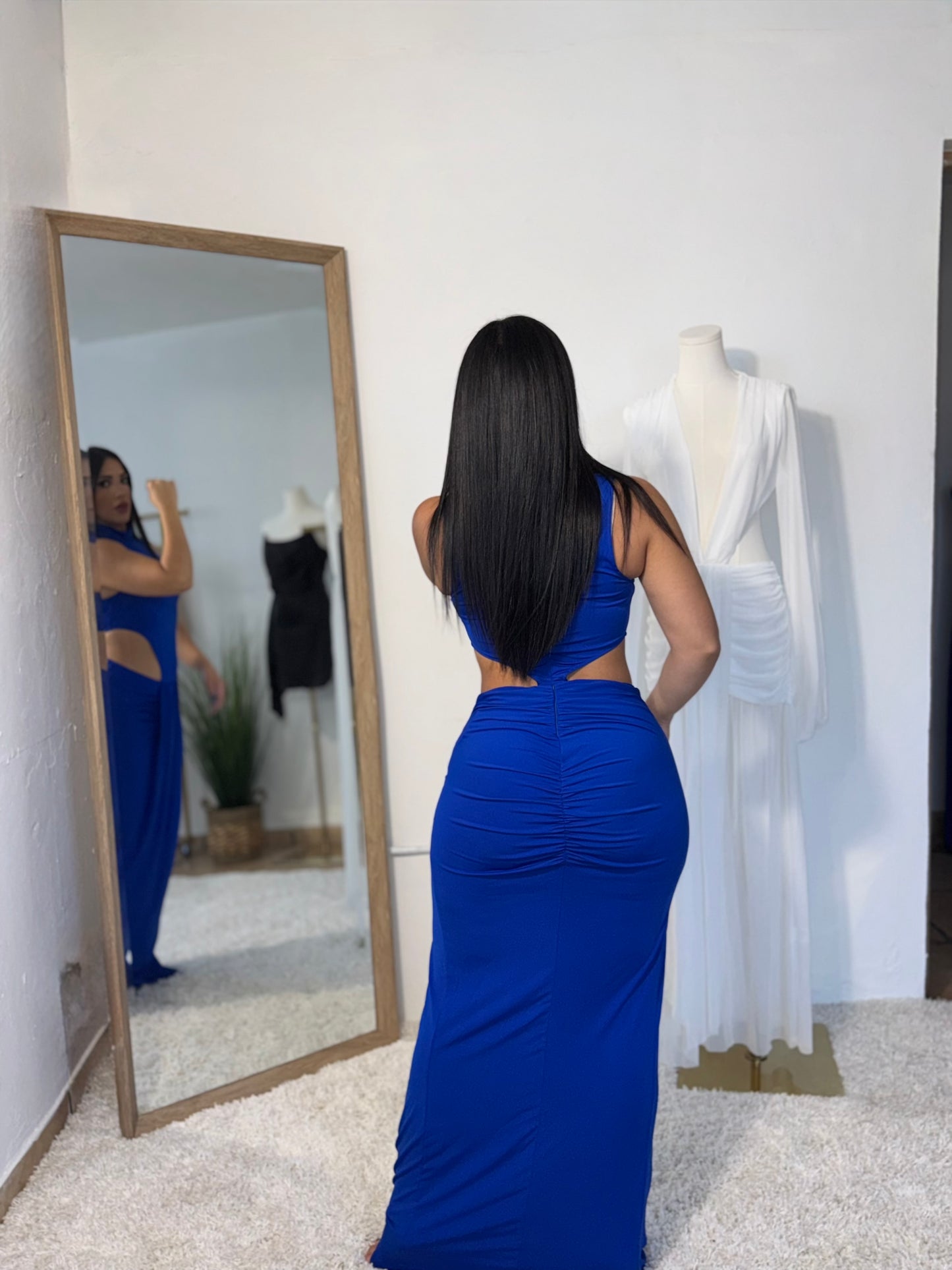 Blue Party Dress