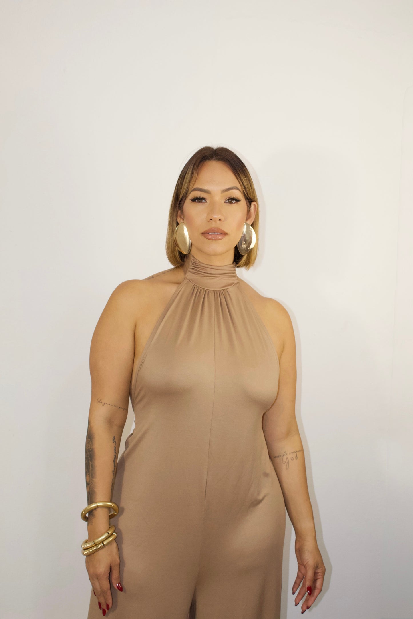 Mocha Princess Jumpsuit