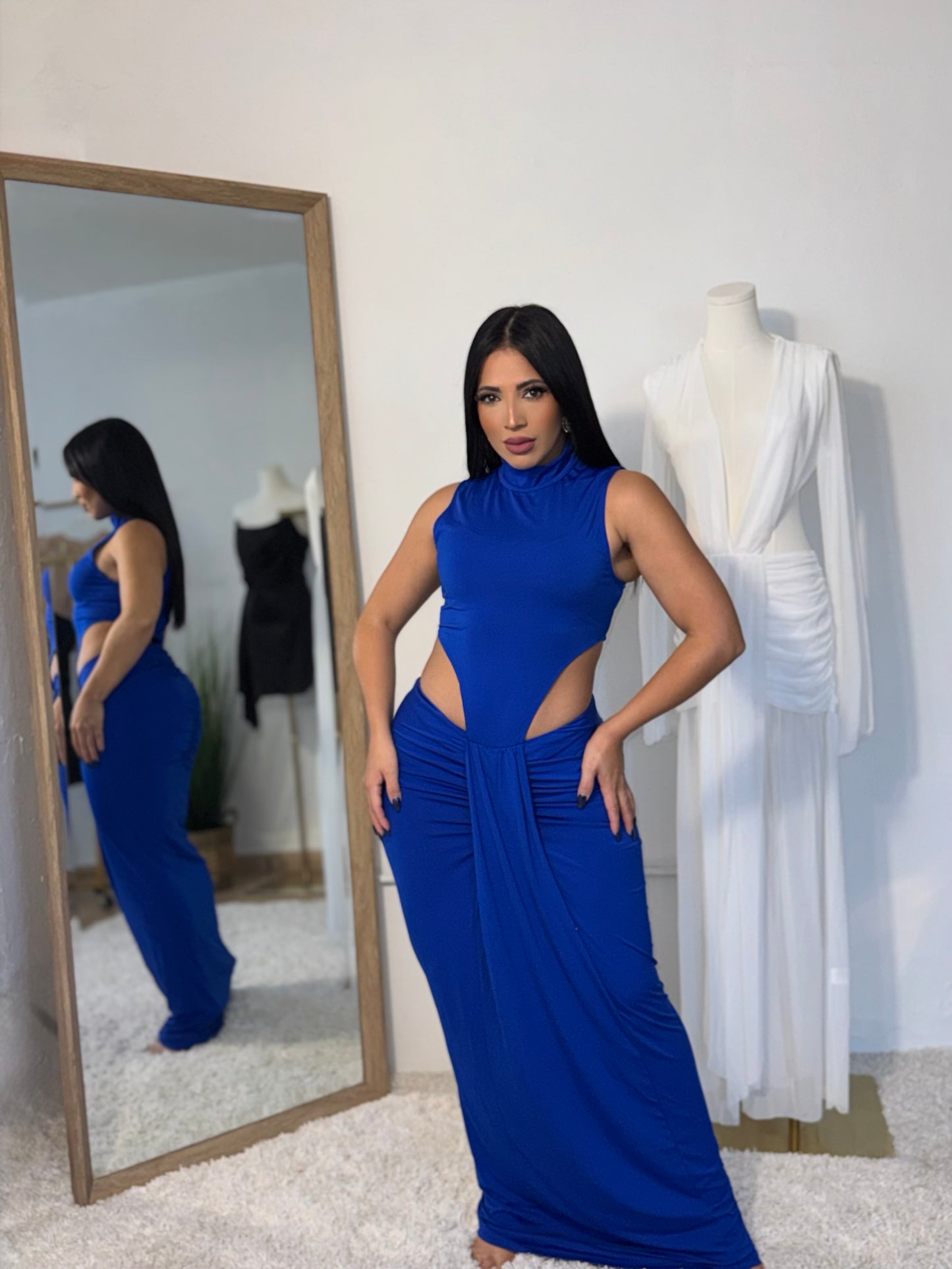 Blue Party Dress