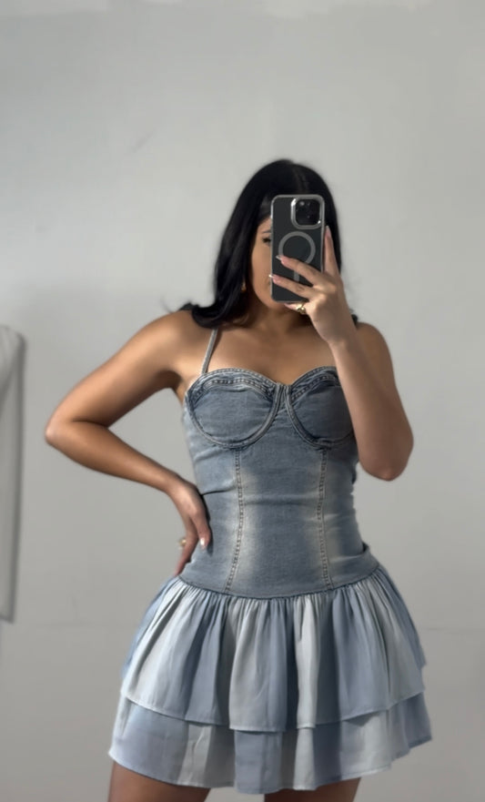 Denim Mini Dress