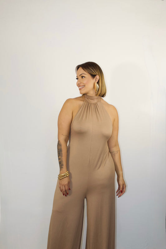 Mocha Princess Jumpsuit