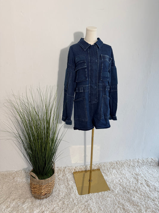Romper denim